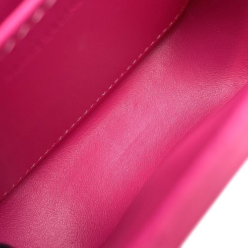 Celine Triomphe Claude Schultergröße Mini Leder rosa 10I513DPV - Bild 6 von 14