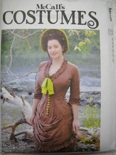 Victorian Top Steampunk Costume Misses size 6-14 McCall's 8189 Sewing Pattern