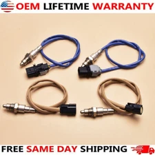 4PCS Motorcraft Oxygen Sensor for 2011-14 Ford F150 Pickup V6 3.5L Turbo Up+Down