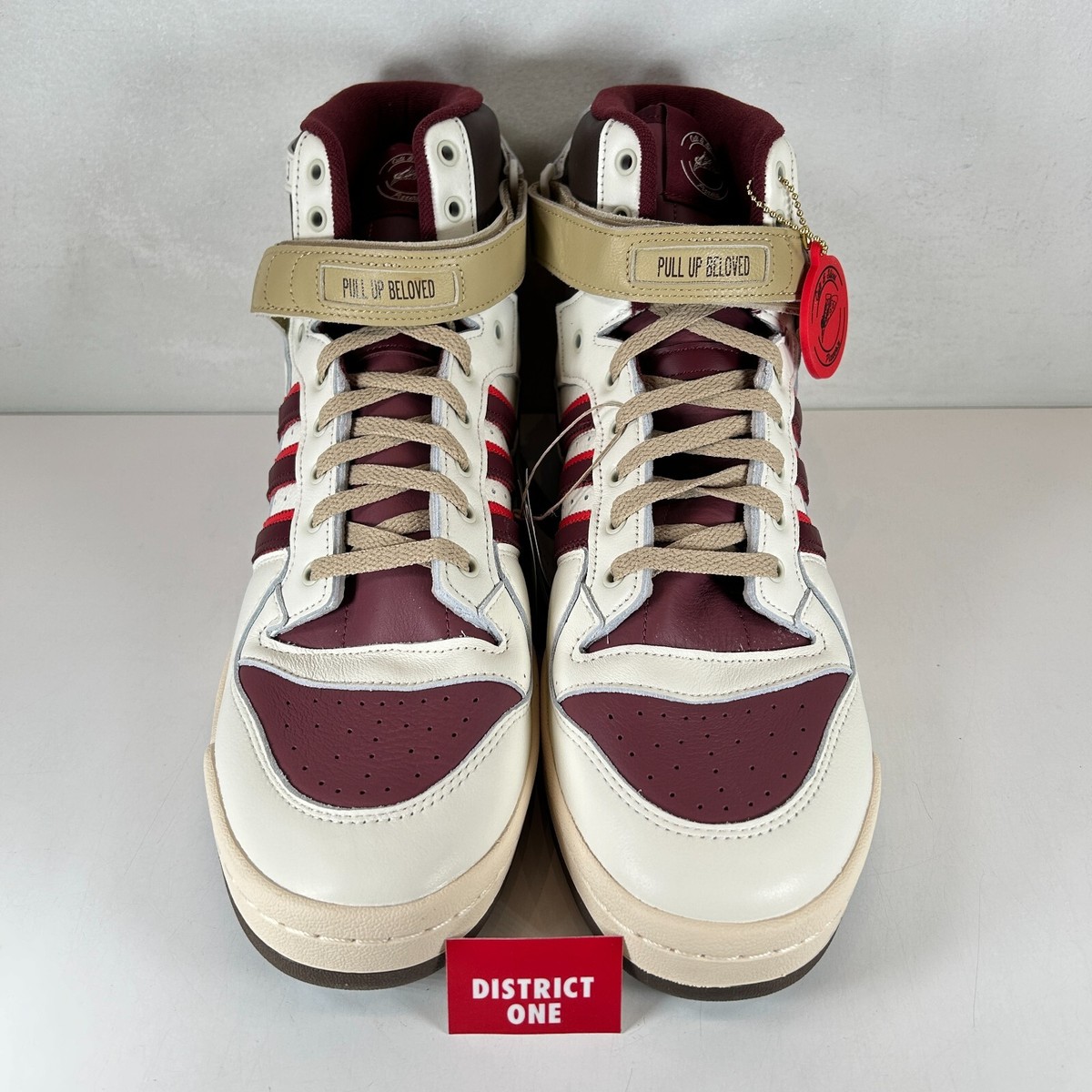 Cuts & Slices x Adidas Forum 84 High Pull Up Beloved - Size