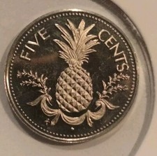 5 Cent Bahamas 1974 PP