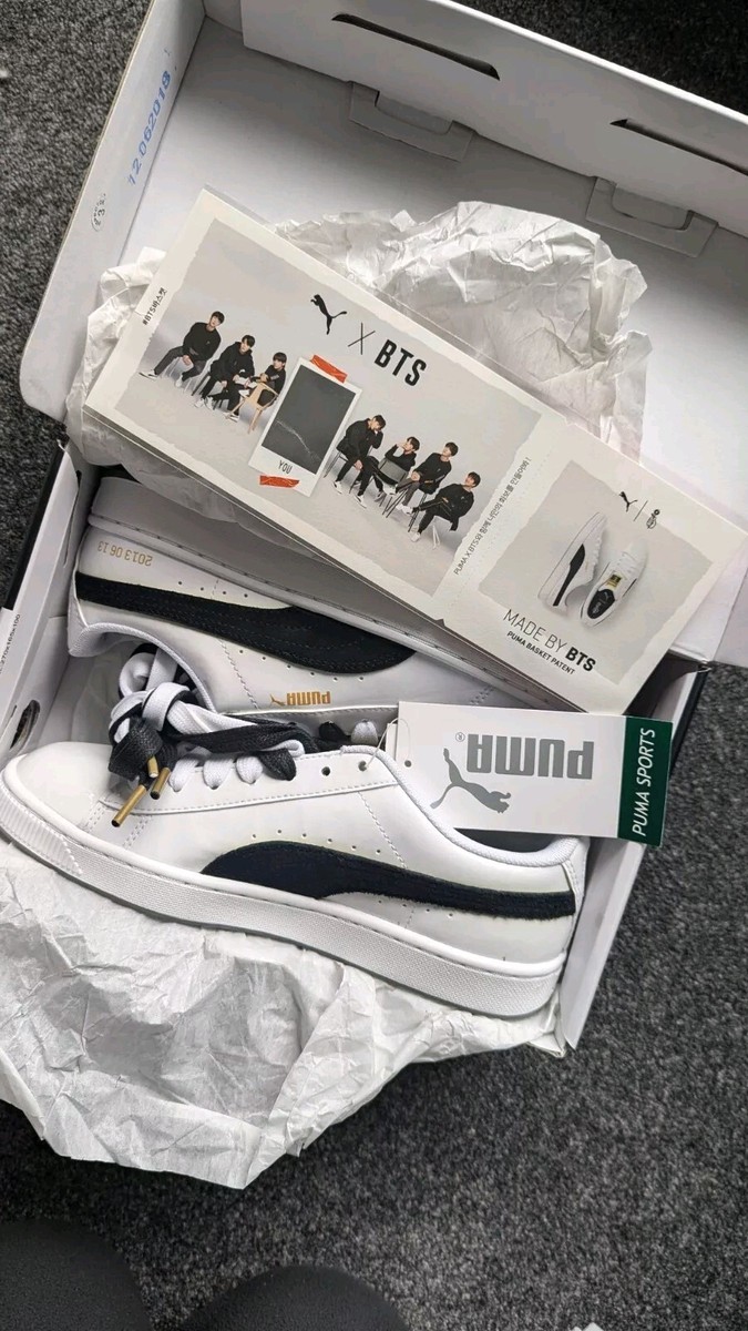 PUMA x BTS Trainers Basket Petent (36827801), UK4 EU37, BNIB