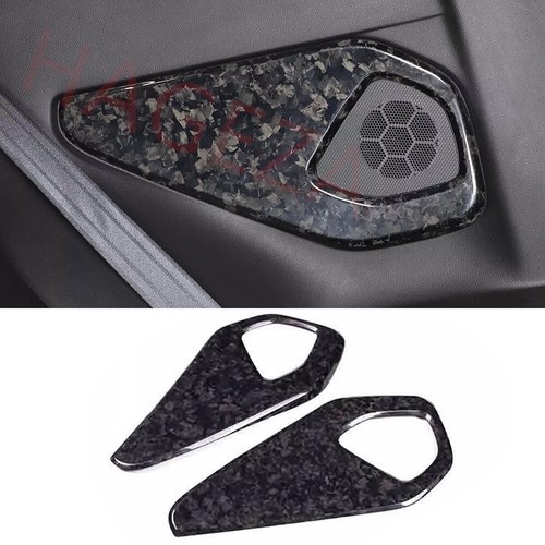 Forged Carbon Fiber Interior Rear Door Speaker Panel Trim For Subaru BRZ 2022-24 - 第 1/14 張圖片