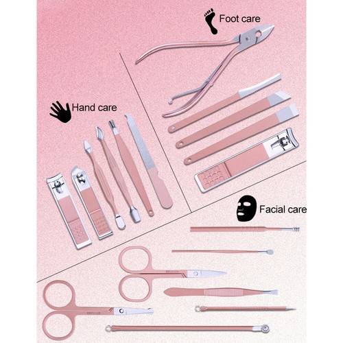 TOE NAIL CLIPPERS CUTTER SET PODIATRY PEDICURE KIT HEAVY DUTY FOR THICK NAILS - Picture 5 of 17
