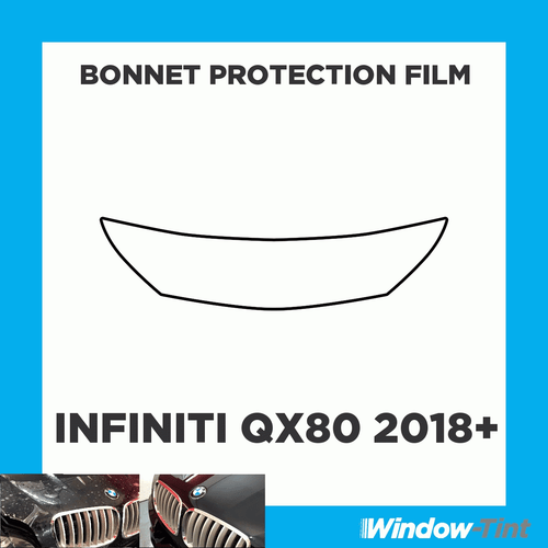 For Infiniti Qx80 18+ CLEAR Bonnet PPF Scratch Guard Protection Film - Picture 1 of 3