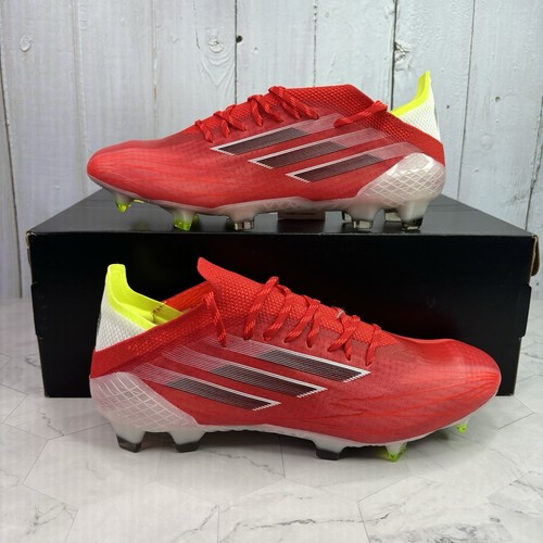 Adidas X Speedflow.1 FG Solar Red Men Sz 6.5/Wmns Sz 7.5 Soccer Cleats FY6870