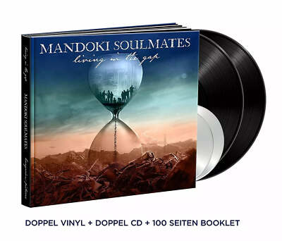 Mandoki Soulmates - Living in the Gap + Hungarian Pictures (Hardback book + 2 LP