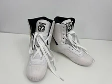 OTOMIX White High Top Boxing Work Out Shoes Women's 8 / Men's 6.5 F2001