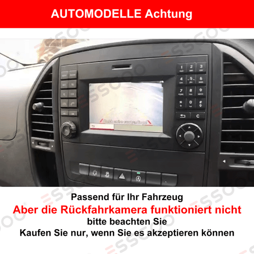 Für Mercedes Benz Vito 3 W447 2014-2020 Android 14 Autoradio GPS Carplay 4+64GB - Bild 2 von 18