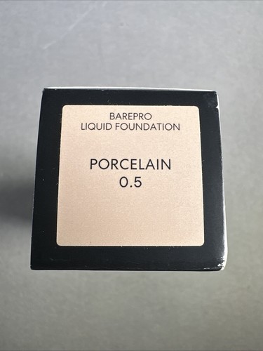 NIB {bareMinerals} BAREPRO PORCELAIN 0.5 Performance Wear Liquid Foundation 30ml - Picture 2 of 6