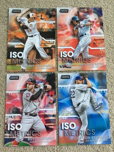 2016 Stadium Club ISO Metrics Jumbo 5x7 /49 You Pick Free Shipping - Picture 1 of 1