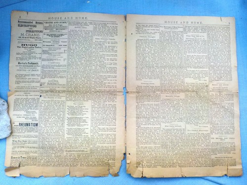 Antik, Haus und Heimat Journal, 4. Juli 1881, Zeitschrift, Zeitung - Bild 4 von 10