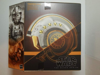 Star Wars: The Mandalorian Black Series Trapper Wolf Electronic Helmet 1:1 - NEW