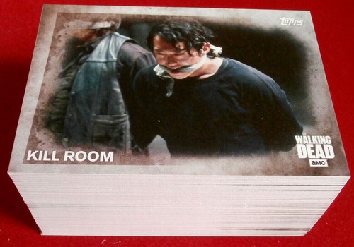 THE WALKING DEAD - Season 5 - COMPLETE BASE SET (100 cards) - Topps, 2016
