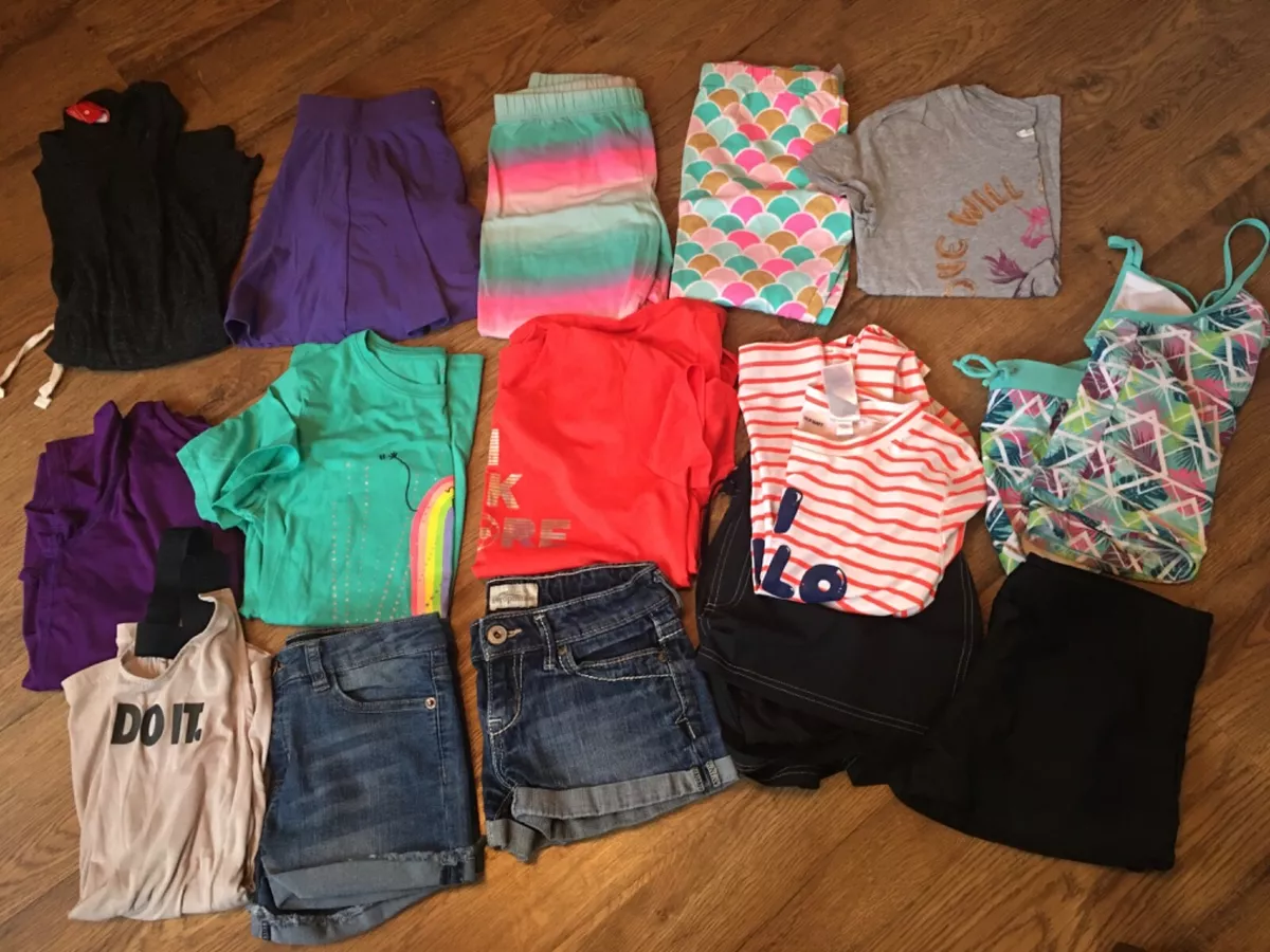 Girls size 14-16 clothes lot of 20 Pcs.~Outfits~Old Navy, SO