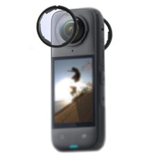 Full Coverage PC Film for Insta360 X5 Lens 2 Pack for Ultimate Safeguarding