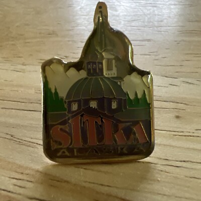 SITKA ALASKA TRAVEL PIN 