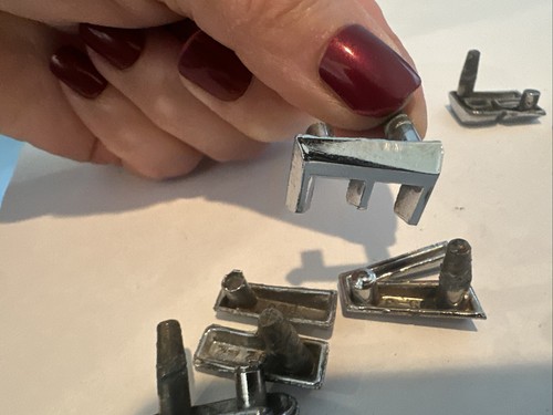 1960 1961 Chevrolet Impala Bel Air HOOD LETTERS "CHEVROLET" - Picture 7 of 12