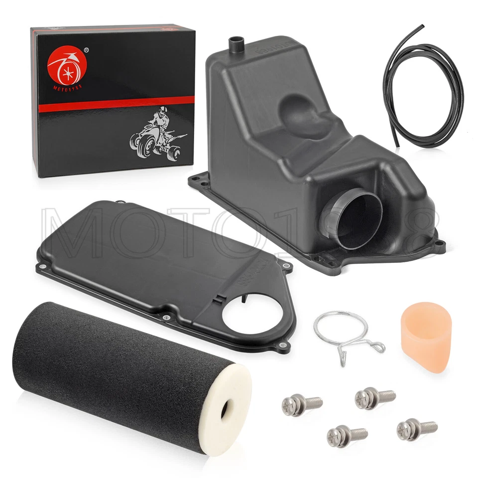Caja de aire filtro caja limpiador estuche con tapa para Yamaha Warrior 350 1987 - 2004 Foto 4 de 4
