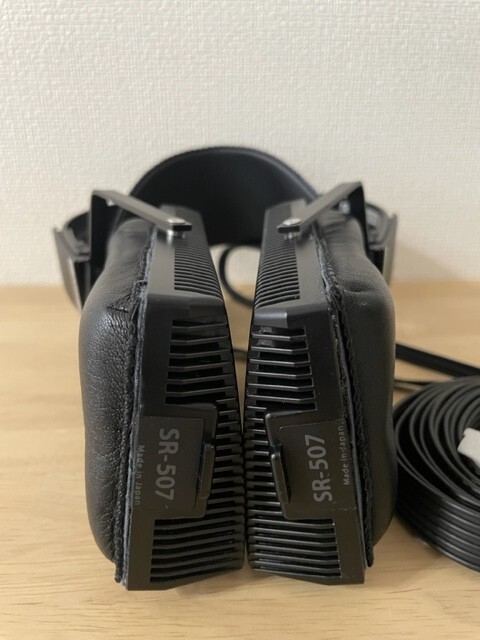 STAX SR-507 Headphone Black Operation Confirmed Very Good