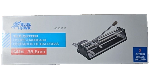 Blue Hawk 14in Tile Cutter Breaker Used With only One Blade.
