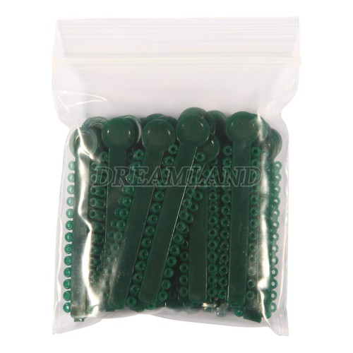 1040 Stck. Ligaturkrawatte Zahnkieferorthopädie Ring Elastisch Latexbänder 45 Farben - Bild 291 von 496