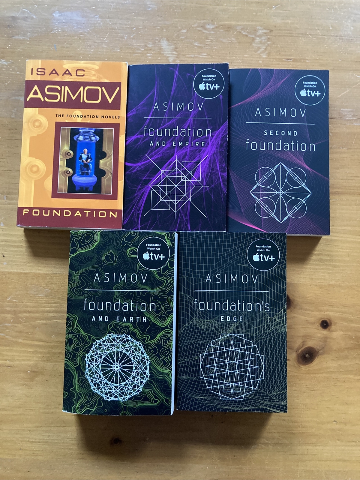 Foundation Series by Isaac Asimov Books 15 Excludes Prequels