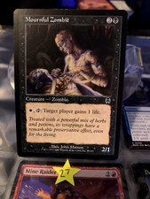 Mournful Zombie Apocalypse MTG MP