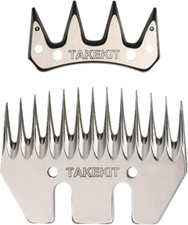 Tijeras Para Esquilar Ovejas Cuchillas Universales Juego Peine13 Dientes Rectos