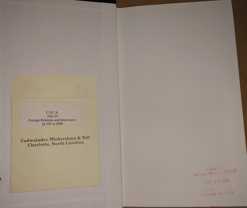 United States Code Annotated Title 22 Foreign Relations & Intercourse - Lot of 4 - Picture 10 of 18