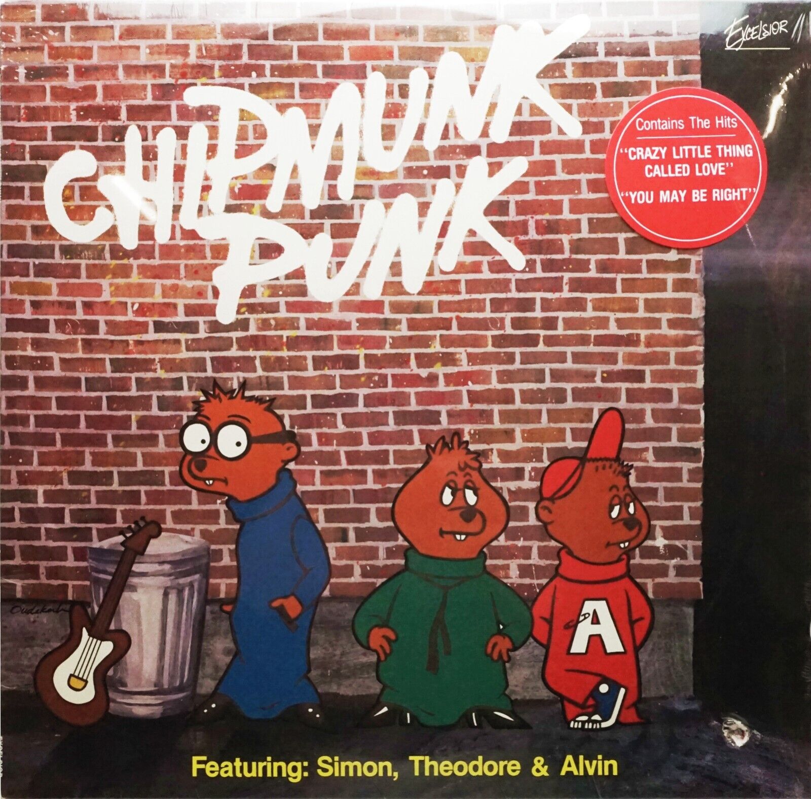 Chipmunk Punk NEW SEALED 1980 Vinyl New Wave 80s Blondie Queen Cars Petty Knack