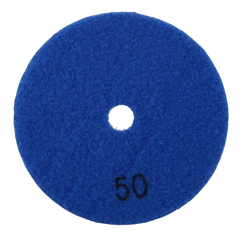 2X(6 Pcs 4 Inch /100 Mm Grit 50 Diamond Dry Polishing Pad Marble6819