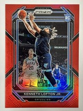 2022-23 Panini Prizm Kennth Lofton Jr. RC Red Prizm /299