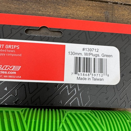 Redline BMX Grips Green Hex Pro End Plugs Hexpro NOS 00s RL Expert Proline A3 - Picture 7 of 9