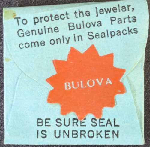 NOS NEU Original Bulova Cal. 17AH - # 16 Aufzugsschaft - Vintage Uhrenteil - Bild 2 von 2