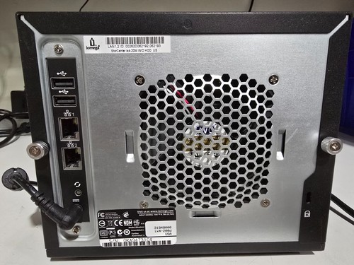 Iomega Storcenter Network Storage ix4-200d + 4x1TB HDD + Caddy + PSU - Afbeelding 3 van 13
