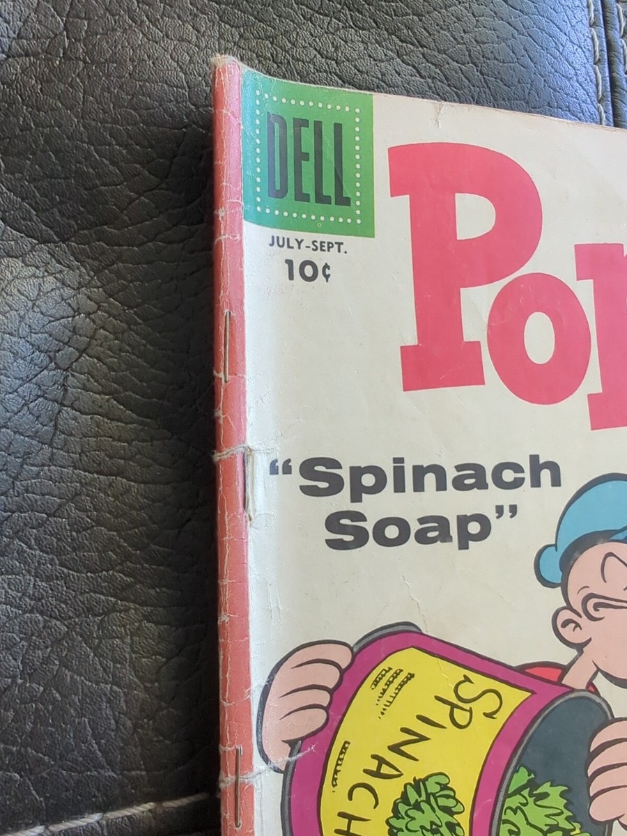 Vintage Popeye 41 1957 July Sept Dell Silver Age Comic See