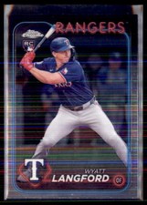 2024 Topps Chrome Update Wyatt Langford RC USC35 