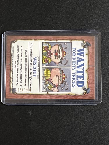 GPK purple Boarder Duncan Pumpkin 220/250 Card Number 153b - Picture 2 of 2