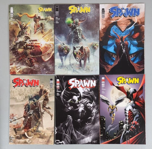 Spawn #322 323 327 328 Cover A 329 Cover A & B High Grade Image 2021-22 lot 6