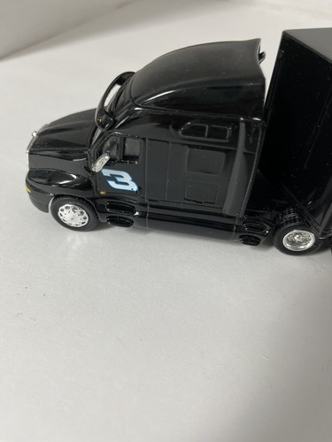 Camión remolque Dale Earnhardt #3 Oreo negro *SIN CAJA*. NASCAR 15"" de largo - Imagen 2 de 6