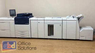 Xerox Versant 80 Press with 2-Tray Feeder Booklet Finisher EX