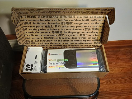 Valve Steam Deck OLED Handheld Console Black 1TB w/ Case & Charger Brand New...