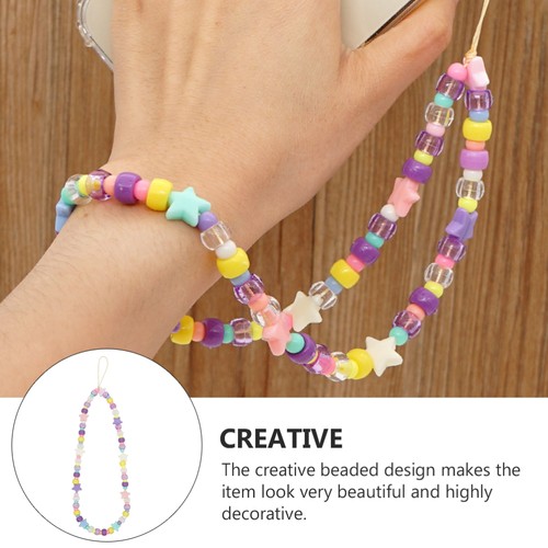 Anti-slip Wrist Rope Child Acrylic Decorative Chain Beaded Anti-lost Lanyard - 第 4/12 張圖片