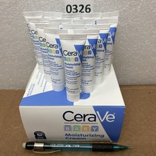 Cerave Baby Moisturizing Cream Travel Size  0.17 oz Lot Of 120 Tubes