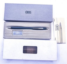 NOS Cross Century Ballpoint Pen Matt Grey Functional Twist Box USA