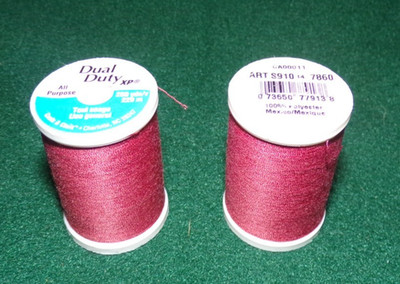 Dual Duty All Purpose Polyester Thread, 250 yards, Terracotta (7860)