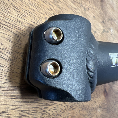 Titec Mountain Bike Stem Aluminum 1 1/8” 110mm 25.4mm Black - Picture 2 of 13