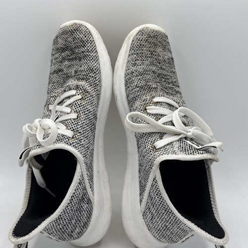 Adidas Cloudfoam Pure Mujer Talla 7.5 Gris Blanco Zapatos Atléticos para Correr Tenis - Imagen 6 de 8