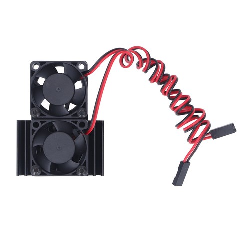 (Schwarz) DC 5V RC Heat Sink High Velocity Fan Motor Radiator Fan Set Für T UI - Bild 18 von 22
